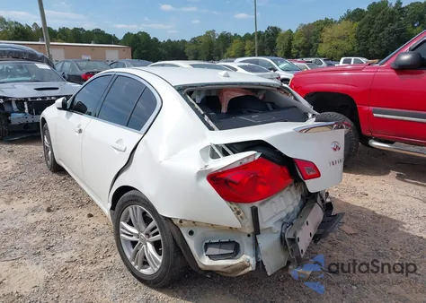 2011 Infiniti G37X из США, поврежденный, VIN JN1CV6AR0BM351018